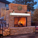 Shelf Shelf Decor Ideas - 72" Non-Combustible Whitewash Fiberglass and Cement Aggregate Mantel Shelf HomeRoots