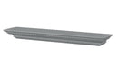 Shelf Wall Shelf Unit - 60'' X 10'' X 5'' Mineral Finish MDF Mantel Shelf HomeRoots