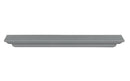 Shelf Wall Shelf Unit - 72'' X 10'' X 5'' Mineral Finish MDF Mantel Shelf HomeRoots