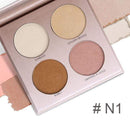 Shimmer Bronzer and Highlighters Powder Palette AExp