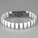 Bracelet For Girls 3W991 Stainless Steel Bracelet with Ceramic