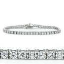 Bracelet For Girls 46905 Rhodium Brass Bracelet with AAA Grade CZ