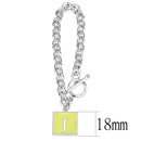 Bracelets For Women LO4648 - Brass Bracelet with Epoxy in Emerald