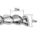 Charm Bracelets TK565 Stainless Steel Bracelet