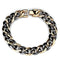 Silver Bracelets Gold Bangle Bracelet 3W1002 Rose Gold - Stainless Steel Bracelet with Ceramic Alamode Fashion Jewelry Outlet