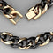 Silver Bracelets Gold Bangle Bracelet 3W1002 Rose Gold - Stainless Steel Bracelet with Ceramic Alamode Fashion Jewelry Outlet