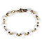 Silver Bracelets Gold Bangle Bracelet 3W1015 Rose Gold - Stainless Steel Bracelet with Ceramic Alamode Fashion Jewelry Outlet