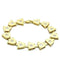 Gold Bracelet For Women LO2002 Matte Gold & Gold Brass Bracelet with CZ