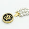 Gold Bracelet For Women LO2643 Gold Brass Bracelet with Semi-Precious