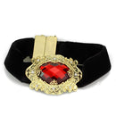 Gold Bracelet LO3671 Gold & Brush Brass Bracelet with Synthetic in Siam