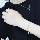 Gold Bracelet LO4734 Gold+Rhodium Brass Bracelet with AAA Grade CZ