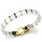 Gold Charm Bracelet 3W989 Gold - Stainless Steel Bracelet with Ceramic