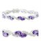 Silver Bracelet For Women 31915 - 925 Sterling Silver Bracelet with CZ