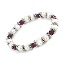 Silver Bracelets Sterling Silver Bracelet LO4654 Antique Silver White Metal Bracelet Alamode Fashion Jewelry Outlet
