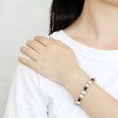 Silver Bracelets Sterling Silver Bracelet LO4654 Antique Silver White Metal Bracelet Alamode Fashion Jewelry Outlet