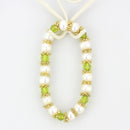 Silver Bracelets Sterling Silver Bracelet LO4656 Antique Silver White Metal Bracelet in Peridot Alamode Fashion Jewelry Outlet