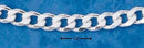 30" Sterling Silver Curb 180 Chain (7 MM)