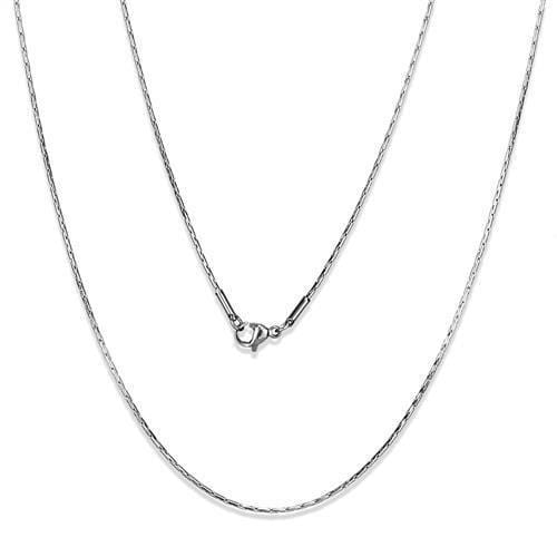 Silver Chains Chain Necklace TK2437 Stainless Steel Chain Alamode Fashion Jewelry Outlet