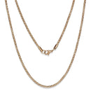 Silver Chains Gold Chain TK2424R Rose Gold - Stainless Steel Chain Alamode Fashion Jewelry Outlet