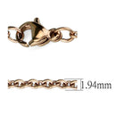 Gold Chain TK2428R Rose Gold - Stainless Steel Chain