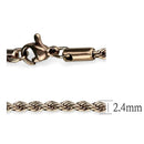 Gold Chain TK2433R Rose Gold - Stainless Steel Chain
