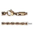 Gold Chain TK2434R Rose Gold - Stainless Steel Chain