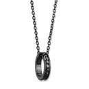 Silver Charms & Pendants Chain Pendants 3W1144 Brass Chain Pendant with Top Grade Crystal Alamode Fashion Jewelry Outlet