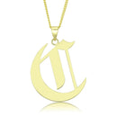 Gold Pendant LO228 Gold Brass Chain Pendant