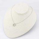 Pendant LO4691 Rhodium Brass Chain Pendant with AAA Grade CZ
