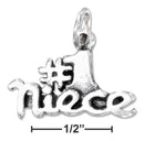Silver Charms & Pendants Sterling Silver Charm: Antiqued "