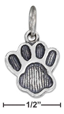 Silver Charms & Pendants Sterling Silver Charm: Large Paw Print Charm JadeMoghul