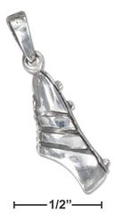Silver Charms & Pendants Sterling Silver Charm: Track Shoe Pendant JadeMoghul