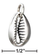 Silver Charms & Pendants Sterling Silver Cowrie Shell Charm JadeMoghul Inc.