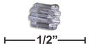 Clear Rubber Stoppers For Earrings (144 Pieces)