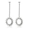 Silver Earrings Christmas Earrings 3W081 Rhodium Brass Earrings with AAA Grade CZ Alamode Fashion Jewelry Outlet