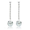 Silver Earrings Christmas Earrings 3W082 Rhodium Brass Earrings with AAA Grade CZ Alamode Fashion Jewelry Outlet