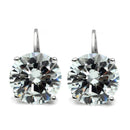 Silver Earrings Christmas Earrings 3W090 Rhodium Brass Earrings with AAA Grade CZ Alamode Fashion Jewelry Outlet