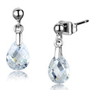 Silver Earrings Christmas Earrings 3W1057 Rhodium Brass Earrings with AAA Grade CZ Alamode Fashion Jewelry Outlet