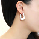 Christmas Earrings 3W1500 Rhodium Brass Earrings