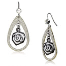 Crystal Drop Earrings LO2717 Special Color Iron Earrings with Crystal