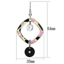 Earrings For Girls LO2711 Special Color Iron Earrings with AAA Grade CZ