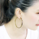 Gold Earrings LO4678 Gold Brass Earrings