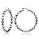 Silver Earrings Hoop Earrings TK421 Stainless Steel Earrings Alamode Fashion Jewelry Outlet