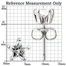 Silver Earrings For Women 0W157 Rhodium 925 Sterling Silver Earrings