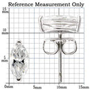 Silver Earrings Silver Earrings For Women 0W167 Rhodium 925 Sterling Silver Earrings Alamode Fashion Jewelry Outlet