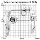 Silver Earrings For Women 0W177 Rhodium 925 Sterling Silver Earrings