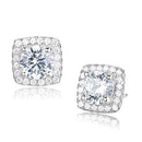 Silver Earrings For Women 3W1368 Rhodium 925 Sterling Silver Earrings