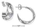 Silver Earrings Sterling Silver Earrings: 23mm High Polish 3-4 Post Hoop Earrings JadeMoghul