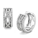 Sterling Silver Earrings TS617 Rhodium 925 Sterling Silver Earrings