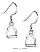 Silver Earrings STERLING SILVER STIRRUP EARRINGS JadeMoghul
